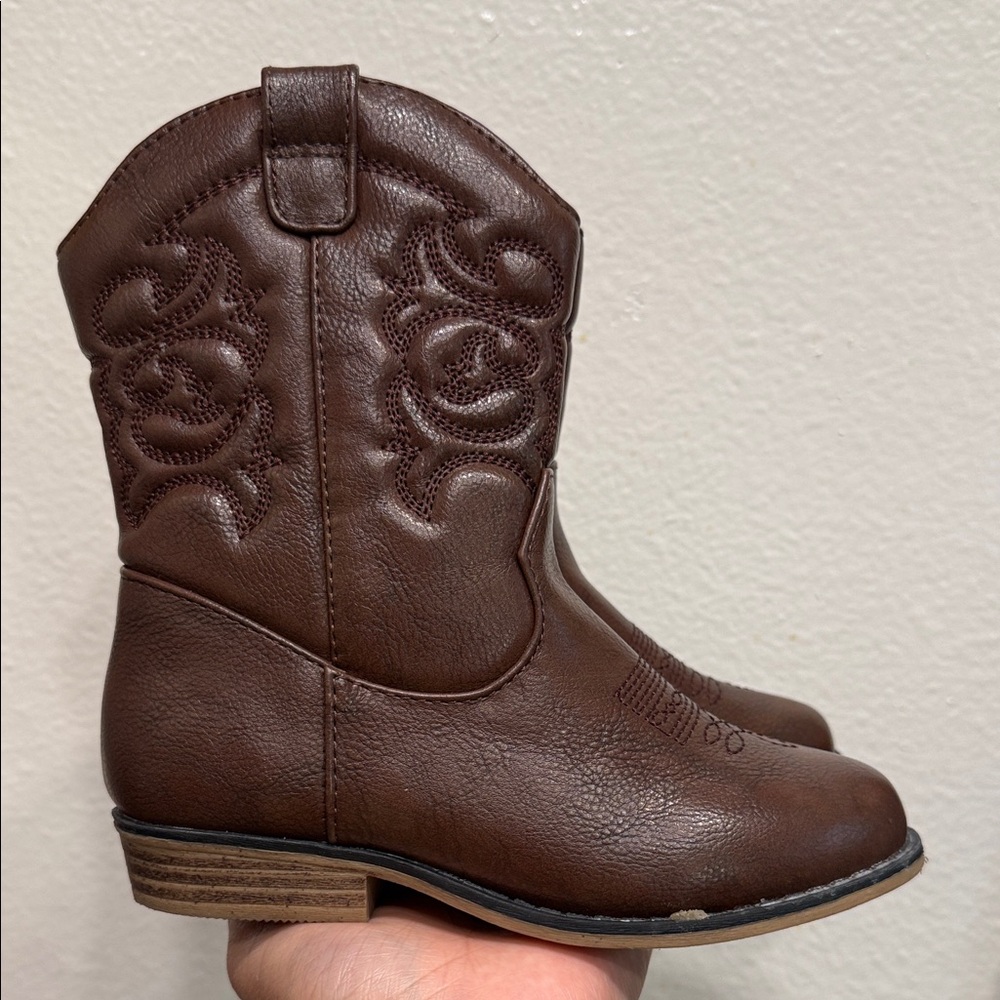 Cat & Jack Brown Kids Boots